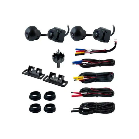 Universal 360° Surround View Car Camera System – 1080p HD Bird’s Eye View, DVR Recording & Night Vision - Canblo