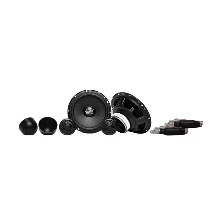 Ousail F165A 6.5" 2-Way Component Speaker System – 120W Peak | Audiophile Grade Paper Cone | Silk Dome Tweeters