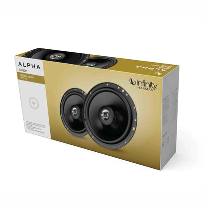 Infinity Alpha 6520 – 6.5" Co-axial Car Speaker System | 280W Peak Power | Deep Bass & Crystal Clear Vocals