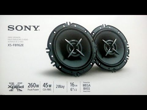 Sony XS-FB162E 2-way coaxial speakers - Canblo